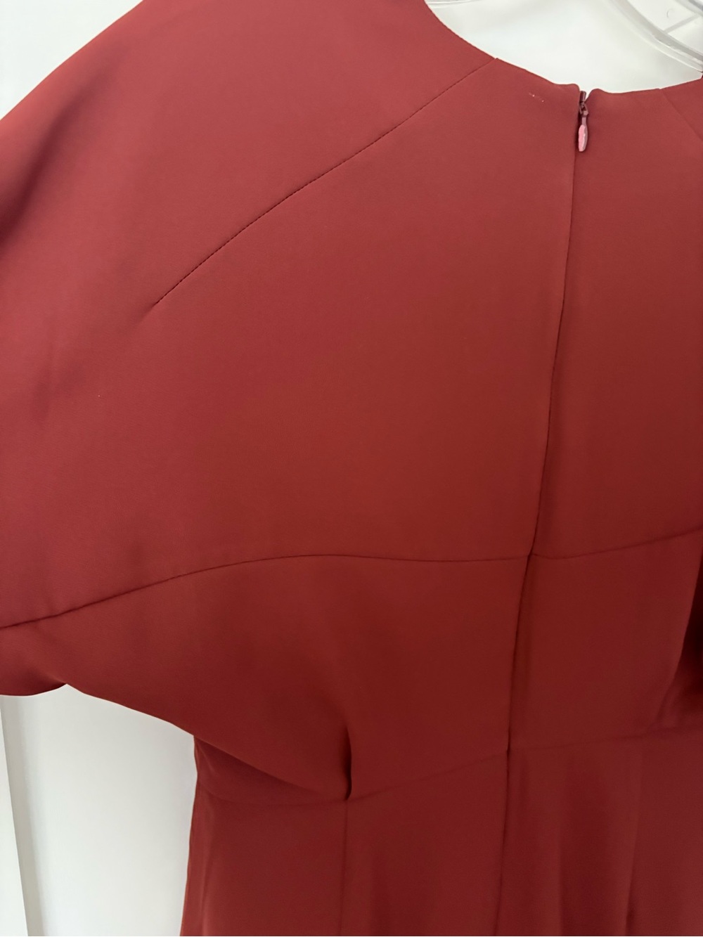 Banana republic burgundy red dress - Picture 4 of 7